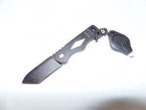TOPS Knife- CHI-01 -Chico Non-Serrated Fixed Blade Knife ( 2" Tanto Stainless Steel Blade )