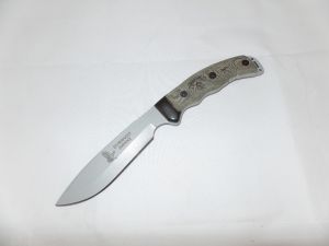 TOPS Knife- TPDHK001 -Durango Hawke Fixed Blade Knife (  5" Blade with Blac Micarta Handles )