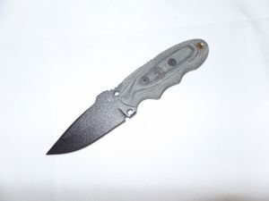 TOPS Knife- TPS010 -Tom Brown Tracker Scout Fixed Blade Knife ( 3" 1095 Carbon Blade, Micarta Handles, Kydex Sheath )