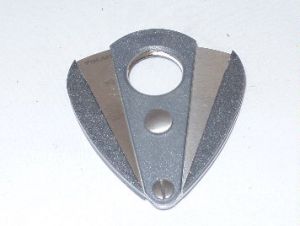 Xi-Kar-XI2 Cigar Cutter Silver-XI 2