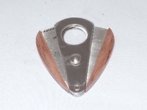 Xi-Kar -XI3 RW Cigar Cutter Redwood /Stainless Body-XI-3 RD
