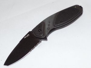 Xi-Kar-188 MGTC Extreme Military Tactical Folder, Titanium Liner Lock, Teflon/ Combo/G10, XI-188MGTC