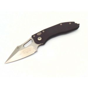 STITCH-A Microtech Stone Wash Blade Automatic knife