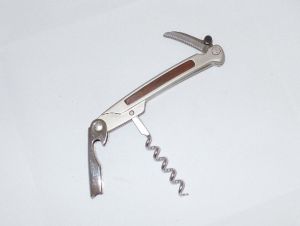 Kershaw- 2170W  Sommeliers Corkscrew Tool, Sandalwood Inserts, Mulitool