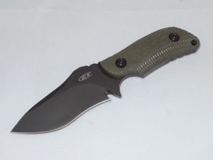 Zero Tolerance-0121 Strider Tactical Fixed Blade, Green Ranger G-10 Handles, 4.25'' S30V Black  Plain Blade, Kydex Sheath, (XXX) No Box