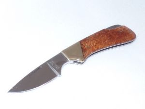 Kershaw- 2110 Honcho Smooth Agate Lockback Folding Pocket Knife, 2-3/8'' Mirror Polish Blade- No Box