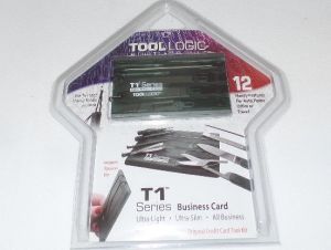 TOOL - LOGIC - T1BCS - Versatile Removable Clip - 12 Handy Featuress Included - T1 Bussiness Card - Ultra Light -Ultra Slim - Includes Optional Clip