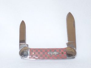 CASE- 08964 - Canoe Chexx Folding pocket Knife ( 2.3" Stainless Steel Blade)