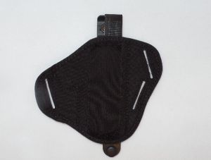 Blackhawk-40PC05BK Ambidextrous 3 Slot Pancake Holster, Nlyon Ambi, FOR 3-3/4''--4-1/2'' Barrel Large Auto,s, With Molded Thumb Break