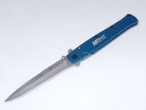 MTECH Knives- MT-192BL - Blue Folding Pocket Knife ( 3 3/4" 440 Stainless Steel blade )