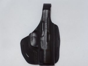 Blackhawk-420017BK-R   Leather 3- Slot Pancake Holster, Right Hand, For Walther P99 , , With Reinforced Thumb Break, Covered Trigger Guard