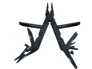 S.O.G  B61N-CP Powerlock EOD, Mulitool With Scissors, With Nylon Sheath, Black Oxide Finish,Tactical Tool