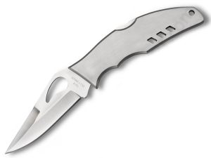 Spyderco Knives-BY05GP Byrd Folding Pocket Knife, Black G-10 Handles, 3-7/16'' Clip Point Blade,Rare, Discontinued