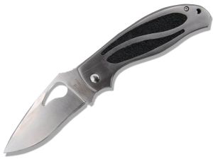 Spyderco BY18P CatByrd Plain Edge,  Stainless Steel Handles, Folding Knife