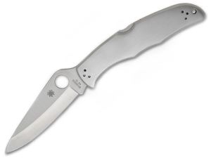 Spyderco C10P Endura , 3.875'' Plain Blade Stainless  Handles Folding Knife
