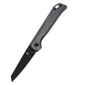 Kizer Begleiter Mini Micarta Black V3458RN2 (2.87" Black)