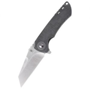 Kizer Mini Critical Micarta Black V3508A2 (3" Satin)