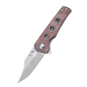 Kizer Junges Micarta Brown V3551N2 (3.00" Satin)