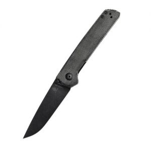 Kizer Domin Micarta Black V4516N5 (3.46" Black stonewash)