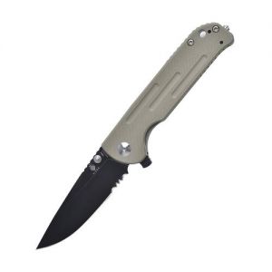 Kizer Justice G10 Demin desert V4543N2 (3.8" Black stonewash)