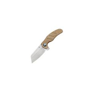 Kizer Sheepdog C01c XL Micarta Brown V5488C4 (3.94" Satin)