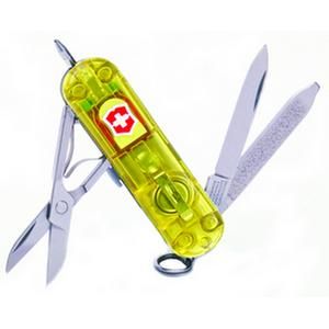 Victorinox - 54198 - Signature Lite Multi Tool Knife ( 2.25" Stainless Steel, Translucent Citrine Handles )
