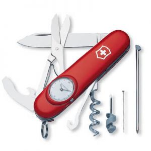 Victorinox- 53431 - Timekeeper -  Multi-Tool - Swiss Army Knife - Folding Pocket - Screwdriver, Corkscrew Included