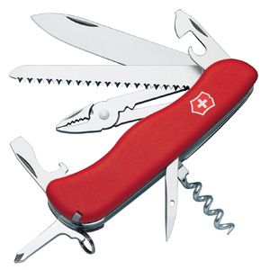 Victorinox-54741 - Atlas - Red Handle - Multi Tool - Folding Pocket Knife - With Stripper,Reamer& Key ring Included