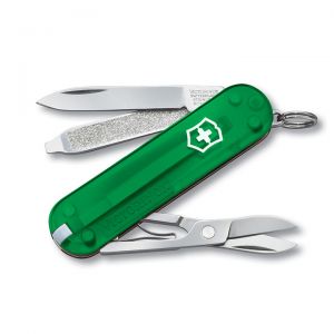 Victorinox - 53234 - Swiss Army Knife - Green  Handles - Multi Tool - Folding Pocket Knife - With Scissors, Toothpick Included