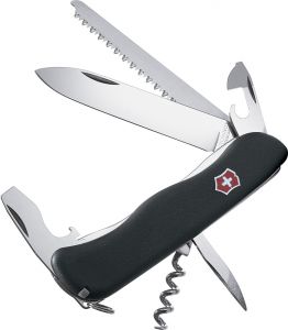 Victorinox-54844 - Folding Pocket Knife  -Multi Tool -Forester swiss army knife - (4.38" Blade) - included key Ring ,Screwdriver