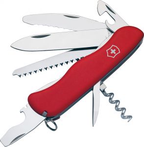 Victorinox-54866 -Fireman Red Pocket knife -Multi Tool - Folding Pocket Knife - With Saw Blade,Reamer&Keyring Included
