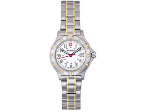 Wenger 70286 Ladies Watch Two Tone Avalanche White Dial