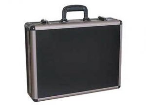 WINCHESTER- WGS-7703 -Multiple Pistol Metallic Gray Case ComboLocks