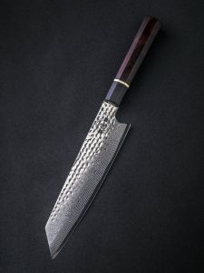 WE KNIFE CO -WK01A , Wood, 67 layers Damascus