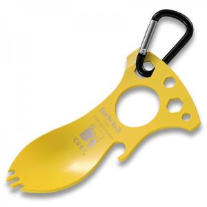 CRKT-9100YC- EAT'N TOOL - Multi Tool , USed As Screwdriver , Opener , Spoon & Fork