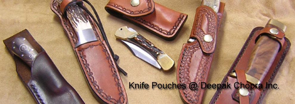 Knife Pouches @ Deepak Chopra Inc.